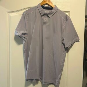 Rhône - Commuter Polo - Size L - Color Described as Nightshade Oxford